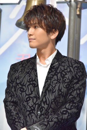 『パーフェクトワールド 君といる奇跡』完成プレミアイベント（パーフェクトカーペット）に登場した岩田剛典