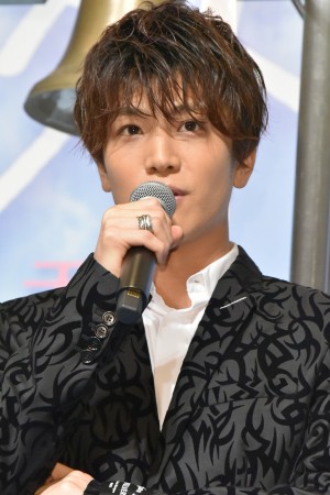 『パーフェクトワールド 君といる奇跡』完成プレミアイベント（パーフェクトカーペット）に登場した岩田剛典