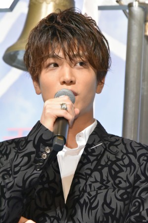 『パーフェクトワールド 君といる奇跡』完成プレミアイベント（パーフェクトカーペット）に登場した岩田剛典