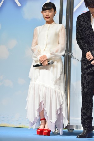 『パーフェクトワールド 君といる奇跡』完成プレミアイベント（パーフェクトカーペット）に登場した杉咲花