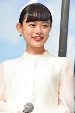 『パーフェクトワールド 君といる奇跡』完成プレミアイベント（パーフェクトカーペット）に登場した杉咲花