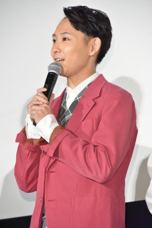 『パーフェクトワールド 君といる奇跡』完成プレミアイベントに登場した須賀健太