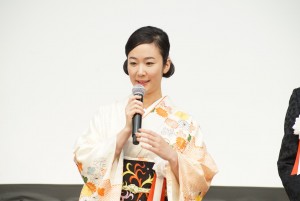 『日日是好日』プレミアム試写会に登壇した黒木華