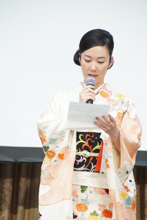 『日日是好日』プレミアム試写会に登壇した黒木華