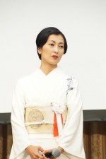 『日日是好日』プレミアム試写会に登壇した鶴田真由