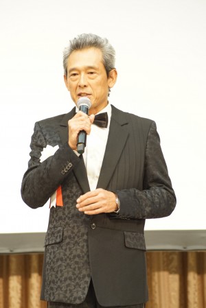 『日日是好日』プレミアム試写会に登壇した鶴見辰吾