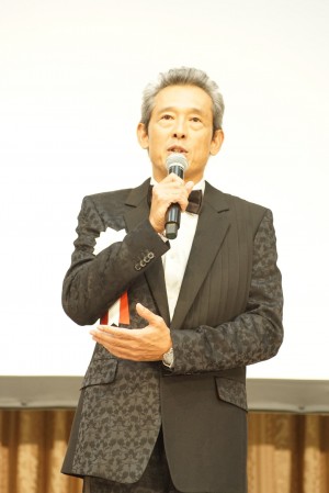 『日日是好日』プレミアム試写会に登壇した鶴見辰吾