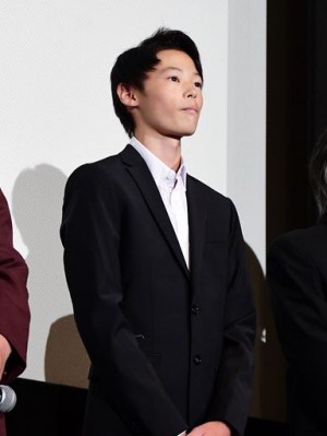 『泣き虫しょったんの奇跡』公開記念舞台挨拶に登壇した窪塚愛流