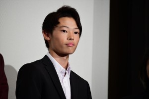 『泣き虫しょったんの奇跡』公開記念舞台挨拶に登壇した窪塚愛流