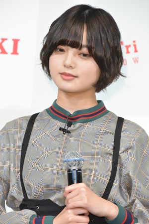 『響 ‐HIBIKI‐』学生限定公開直前イベントに登場した平手友梨奈