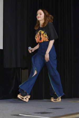 『響 ‐HIBIKI‐』学生限定公開直前イベントに登場したアヤカ・ウィルソン