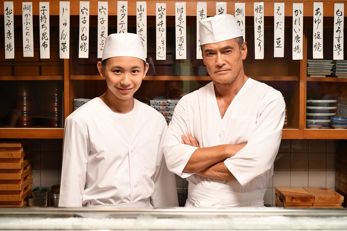 須賀健太&渡辺裕之、ドラマ『江戸前の旬』に出演