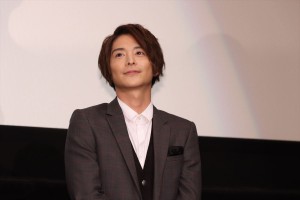 映画『覚悟はいいかそこの女子。』完成披露上映会に登場した小池徹平