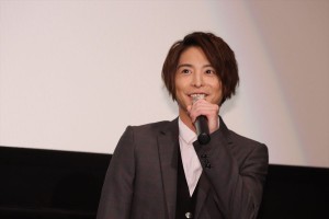 映画『覚悟はいいかそこの女子。』完成披露上映会に登場した小池徹平