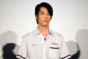 映画『あの頃、君を追いかけた』完成披露試写会に登壇した國島直希