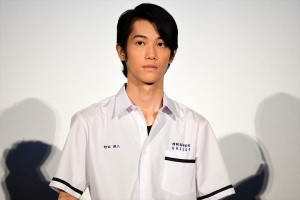 映画『あの頃、君を追いかけた』完成披露試写会に登壇した國島直希