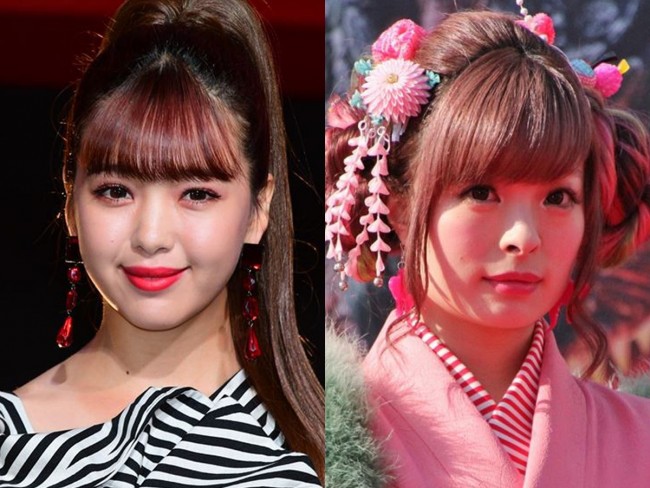 (左から)藤田ニコル、きゃりーぱみゅぱみゅ