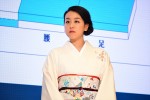 「エアウィーヴ新商品発表会」に出席した浅田真央