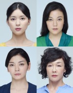 『母と惑星について、および自転する女たちの記録』出演者たち。上段左から芳根京子、鈴木杏、下段左から田畑智子、キムラ緑子