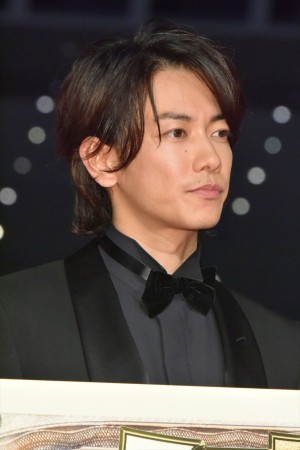 『億男』完成披露試写会に登壇した佐藤健