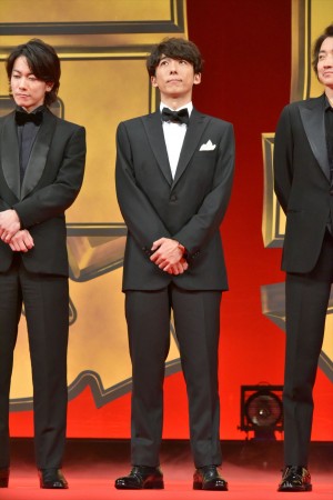 『億男』完成披露試写会に登壇した高橋一生