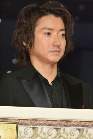 『億男』完成披露試写会に登壇した藤原竜也
