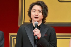 『億男』完成披露試写会に登壇した藤原竜也