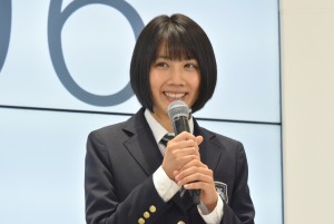 「iPhone XS／iPhone XS Max発売イベント」に登場した松本穂香