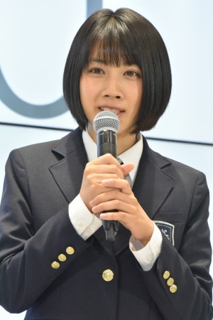 「iPhone XS／iPhone XS Max発売イベント」に登場した松本穂香