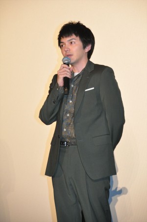 『コーヒーが冷めないうちに』初日舞台挨拶に登壇した林遣都