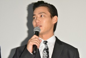 映画『純平、考え直せ』初日舞台挨拶に登壇した野村周平