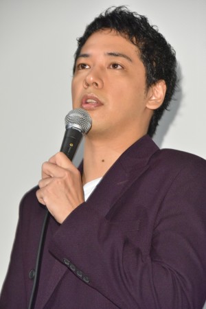 映画『純平、考え直せ』初日舞台挨拶に登壇した佐藤祐基