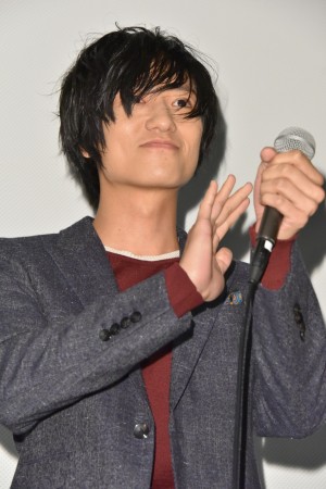 映画『純平、考え直せ』初日舞台挨拶に登壇した