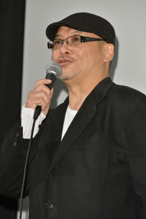 映画『純平、考え直せ』初日舞台挨拶に登壇した森岡利行監督