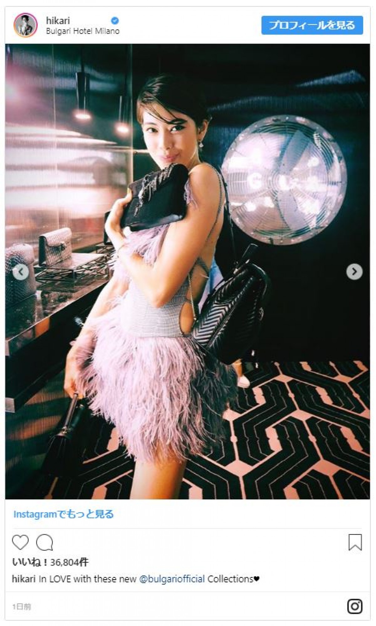 森星、美脚をたずさえミラノに光臨　美背中でも魅せる