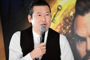 映画『ルイスと不思議の時計』吹替版完成会見に出席した佐藤二朗