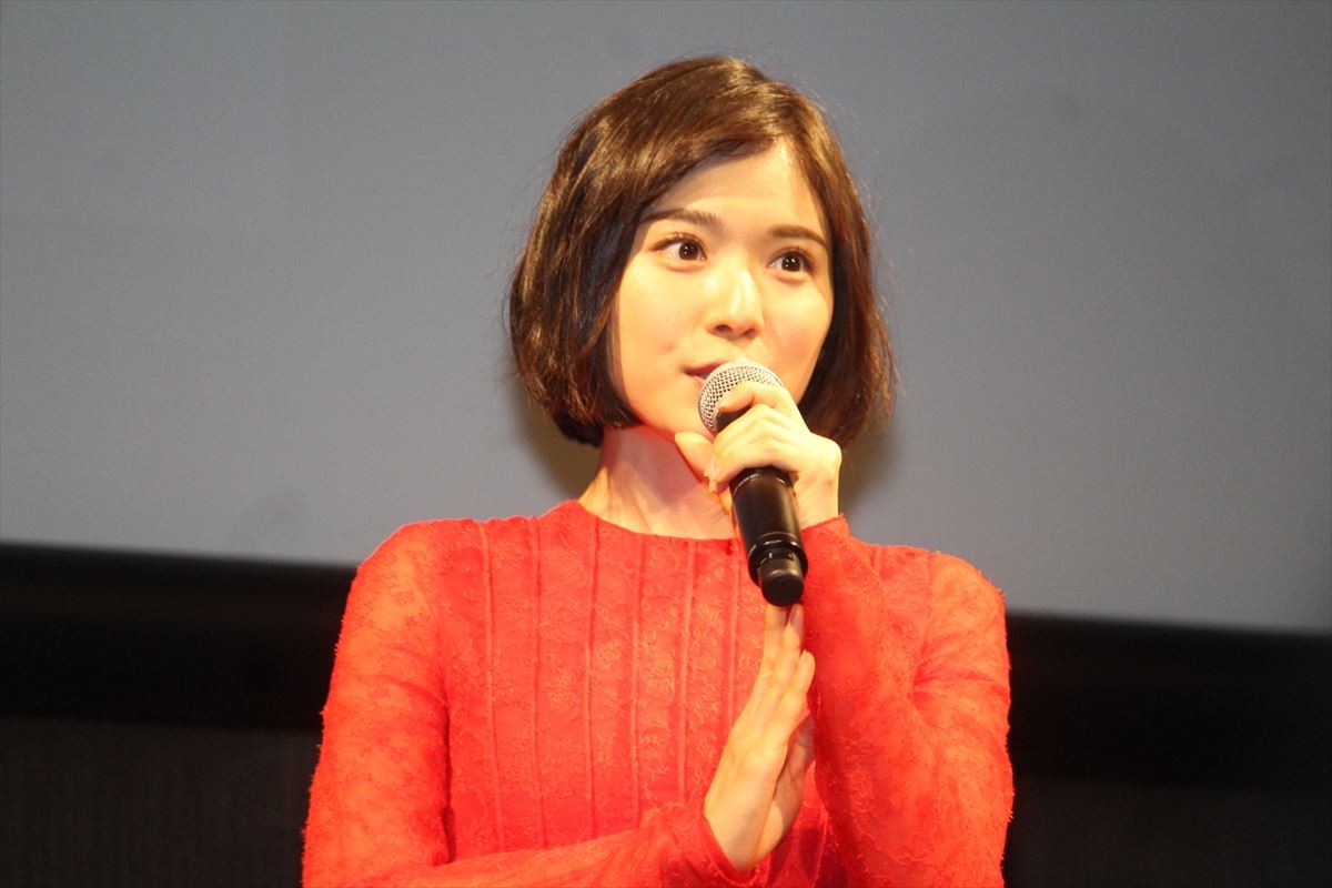 第31回東京国際映画祭ラインナップ発表記者会見に登場した松岡茉優