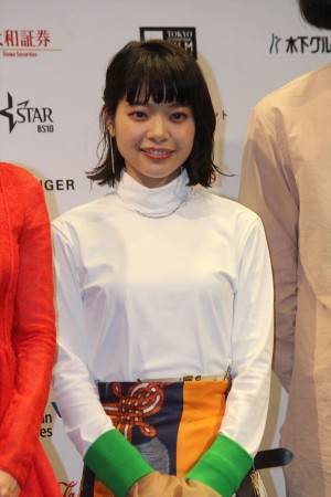 第31回東京国際映画祭ラインナップ発表記者会見に登場した岸井ゆきの