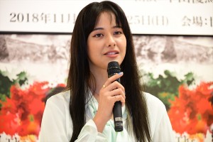 『The Silver Tassie 銀杯』制作発表会に出席した浦浜アリサ