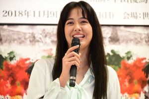 『The Silver Tassie 銀杯』制作発表会に出席した浦浜アリサ