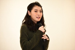 『The Silver Tassie 銀杯』制作発表会に出席した安田聖愛