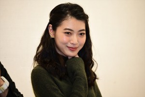 『The Silver Tassie 銀杯』制作発表会に出席した安田聖愛