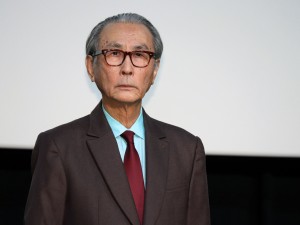 『散り椿』初日舞台挨拶に登壇した木村大作監督