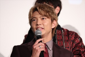 『DTC ‐湯けむり純情篇‐ from HiGH＆LOW』公開記念舞台挨拶に登場した佐藤大樹