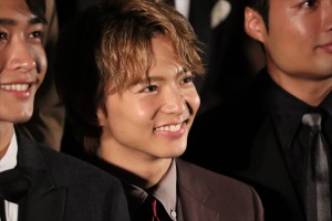 『DTC ‐湯けむり純情篇‐ from HiGH＆LOW』公開記念舞台挨拶に登場した佐藤大樹