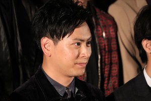 『DTC ‐湯けむり純情篇‐ from HiGH＆LOW』公開記念舞台挨拶に登場した山下健二郎