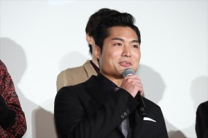 『DTC ‐湯けむり純情篇‐ from HiGH＆LOW』公開記念舞台挨拶に登場した八木将康