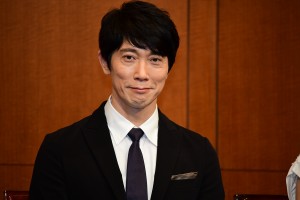 『黄昏流星群～人生折り返し、恋をした～』制作発表会に登壇した佐々木蔵之介