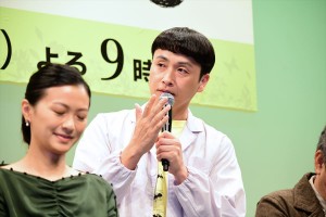 ドラマ『僕らは奇跡でできている』制作発表に登場した児嶋一哉