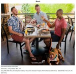 「ビール腹なパパと犬」2019年カレンダー　※海外メディア「HUFFPOST」のスクリーンショット